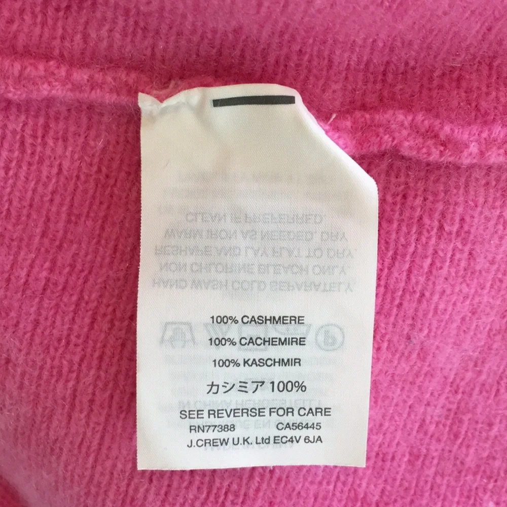 J. CREW | Italian Cashmere Drop Shoulder Sweater